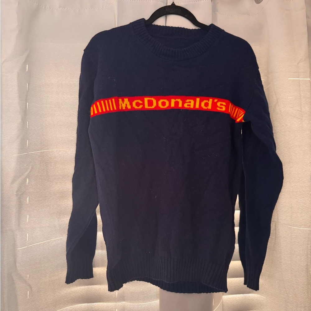 RARE VINTAGE McBriar McDonald’s Employee Sweater, 80s 90s